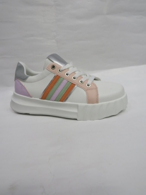 Buty sportowe damskie na płaskim (36-41) B2220 PINK
