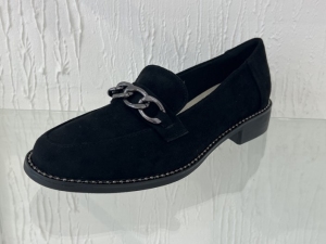 Mokasyny damskie na płaskim (36-41) GD-FL710B BLACK
