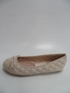 Baleriny Damskie na płaskim (36-41) FLL-02 BEIGE