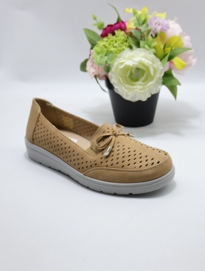 Półbuty damskie na płaskim (36-41) 6267-4 CAMEL