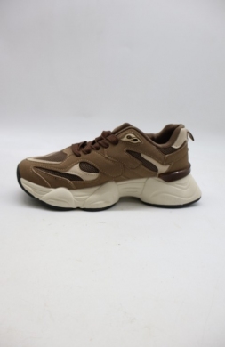 Buty sportowe damskie na płaskim (36-41) 24071 KHAKI