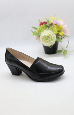 Półbuty damskie na obcasie (36-41) Q7114-1 BLACK