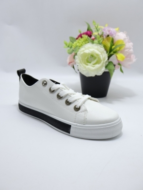 Buty sportowe damskie na płaskim (36-41) BK57 BLACK