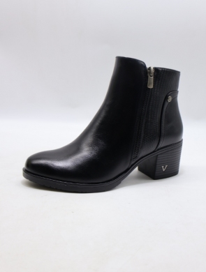 Botki damskie ocieplane na obcasie (36-41) YCC-79 BLACK