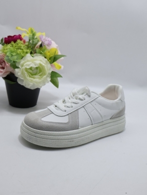 Buty sportowe damskie na płaskim (36-41) WL-011 WHITE