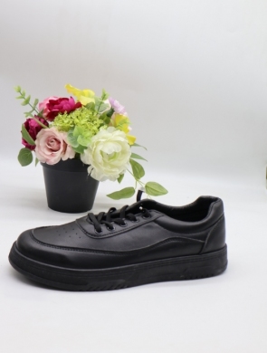 Buty sportowe damskie na płaskim (39-43) DHZ-11 BLACK