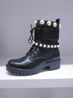 Trapery damskie ocieplane (36-41) 1565 BLACK