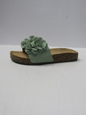Klapki damskie na płaskim (36-41) 98-170 GREEN