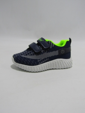 Buty sportowe chłopięce (21-26) L-153 BLUE/GREEN