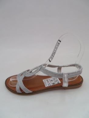 Sandały Damskie na płaskim (36-41) F-41 SILVER