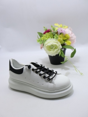 Buty sportowe damskie na płaskim (36-41) EV-388 WH/BL