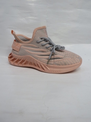 Buty sportowe damskie na płaskim (36-41) LU-15 PINK