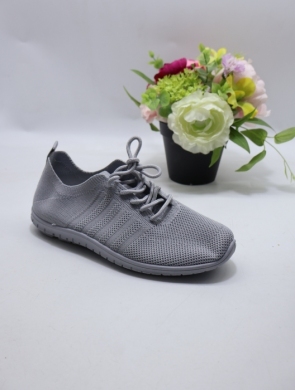 Buty sportowe damskie na płaskim (36-41) W080 GREY