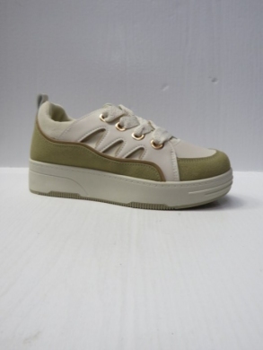 Buty sportowe damskie na płaskim (36-41) BL381 KHAKI