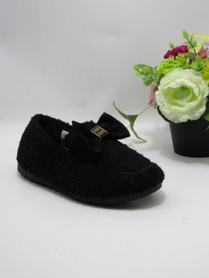 Półbuty damskie ocieplane na płaskim (36-41) GA8073-1 BLACK