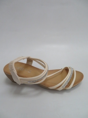 Sandały Damskie na koturnie (36-41) W119 BEIGE