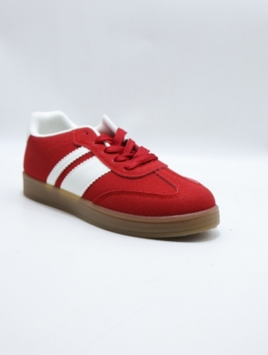Buty sportowe damskie na płaskim (36-41) 1203 RED
