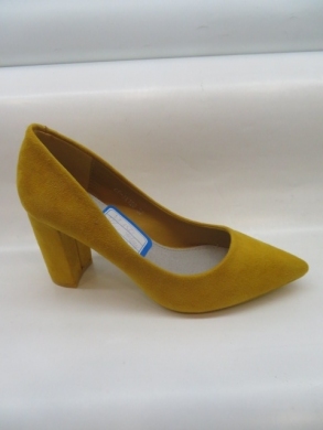 Czółenka damskie na obcasie (36-41) JX150 YELLOW