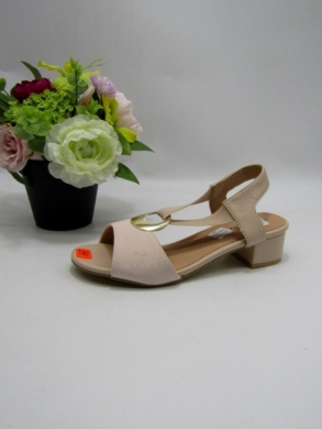 Sandały damskie na obcasie (36-41) TY2425 BEIGE/PU
