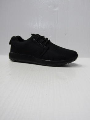 Buty sportowe damskie na płaskim (36-41) DN15-B2 BLACK/BLACK