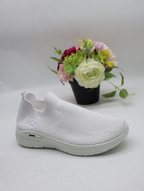 Buty sportowe damskie na płaskim (36-41) 5080 WHITE