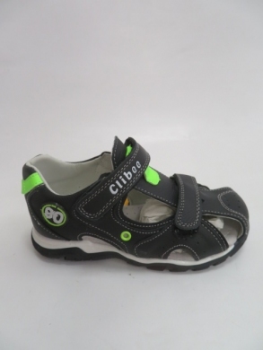 Sandały Chłopięce (26-31) AB242 BLACK/GREEN