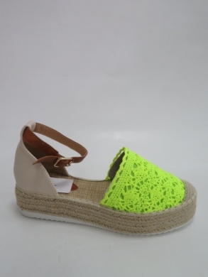 Sandały Damskie na koturnie (36-41) ZZ-22 GREEN