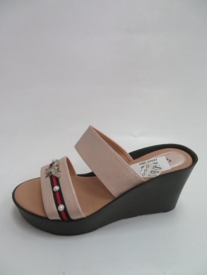 Klapki damskie na koturnie (36-41) BJ81152-4