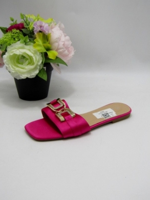 Klapki damskie na płaskim (36-41) YU-213 FUSHIA