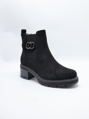 Botki damskie ocieplane na obcasie (36-41) 3106-10