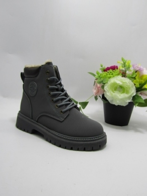 Trapery damskie ocieplane (37-42) E8021-3 GREY