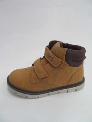 Botki chłopięce ocieplane (26-31) F835 CAMEL