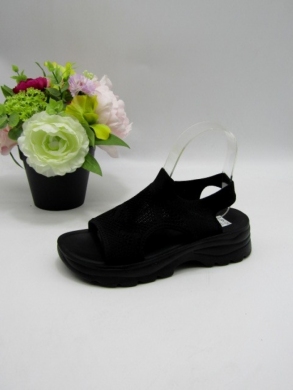 Sandały damskie na płaskim (36-41) 930 BLACK