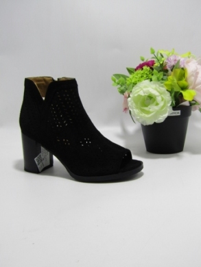 Botki damskie na obcasie (36-41) G23150 BLACK