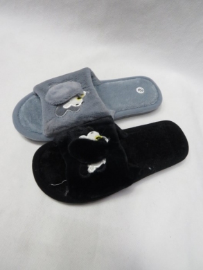 Kapcie damskie ocieplane (36-41) F8-59 MIX
