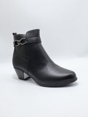 Botki damskie ocieplane na obcasie (36-42) 7398-1