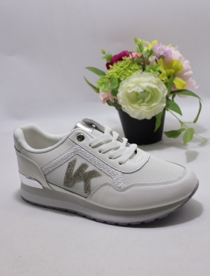 Buty sportowe damskie na płaskim (36-41) J-172 WHITE