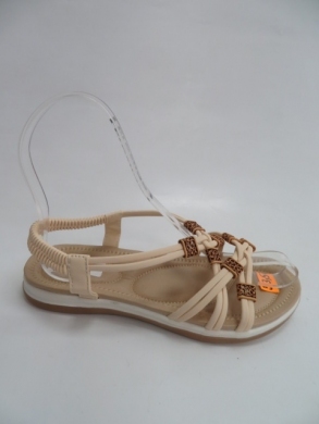 Sandały damskie na płaskim (36-41) FY6837 BEIGE