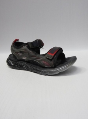 Sandały chłopięce (32-37) Z871A BLACK/RED