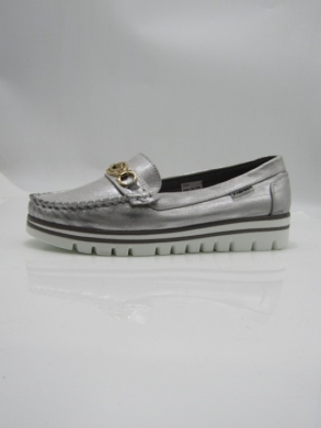Mokasyny damskie na płaskim (36-41) 0668 SILVER