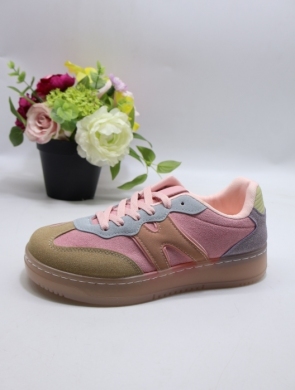 Buty sportowe damskie na płaskim (36-41) 9018 MIX