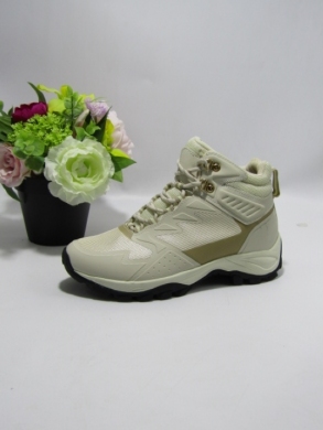 Buty sportowe damskie na płaskim (36-41) 499-2 KHAKI