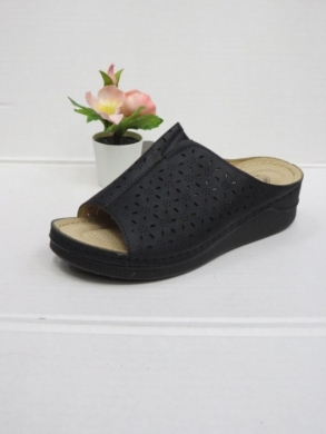 Klapki damskie na koturnie (36-41) JH1-6 BLACK