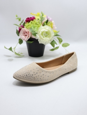 Baleriny damskie (36-41) SHXB-91 BEIGE