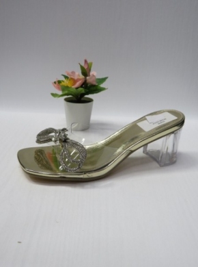 Klapki damskie na obcasie (36-41) YC194 GOLD