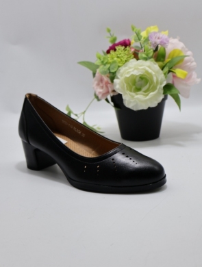 Czółenki damskie na obcasie (36-41) YCC-110 BLACK