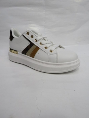 Buty sportowe damskie na płaskim (36-41) EV96 BROWN
