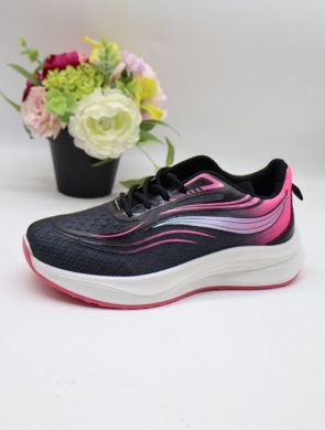 Buty sportowe damskie na płaskim (36-41) FH-34 BLACK