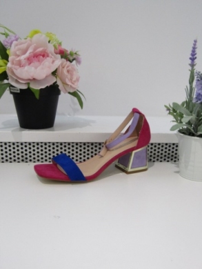 Sandały damskie na obcasie (36-41) L7679-01 ROYALBLUE