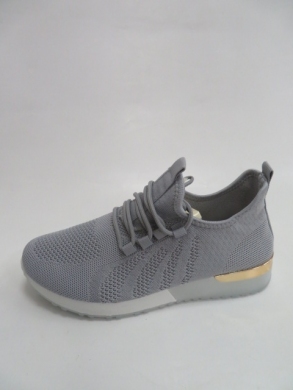 Buty sportowe damskie na płaskim (36-41) A23 GREY